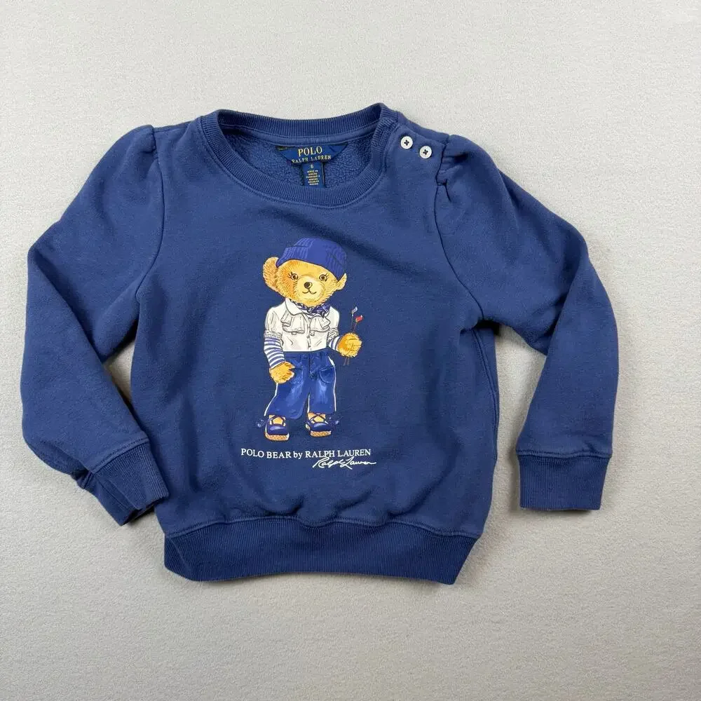 Polo Ralph Lauren Polo Bear Fleece Sweatshirt Kids 6